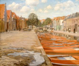 Wharf of Red Boats
