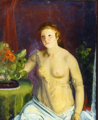 Girl with Flowers