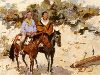 Untitled (Indians on Horseback)